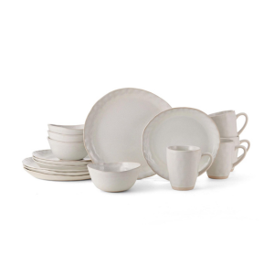 stoneware dinnerware sets white